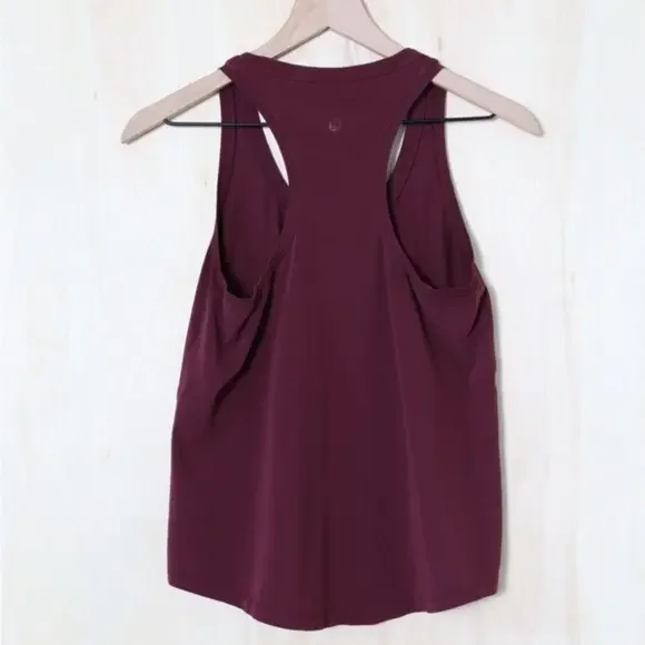 LULULEMON Love Tank II Garnet Maroon Size 4 - Picture 3 of 5